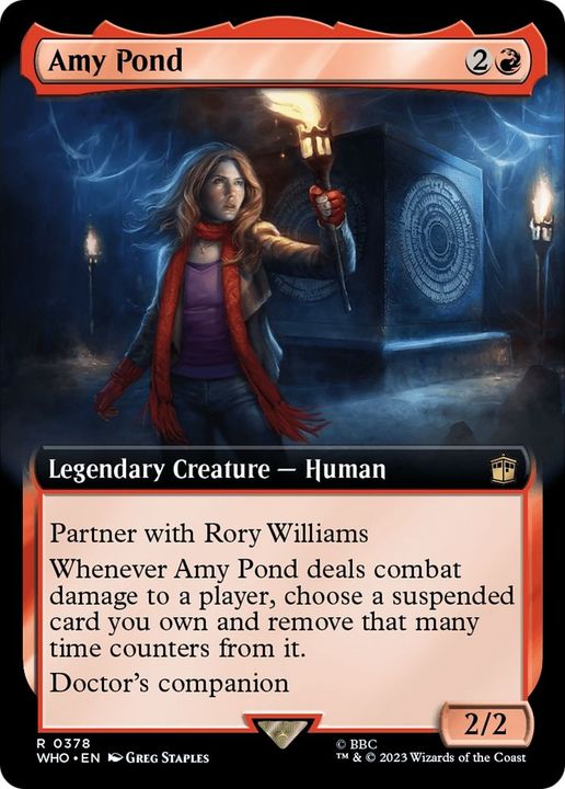 Amy Pond in the group Magic the Gathering / Sets / Doctor Who at Proxyprinters.com (53044)