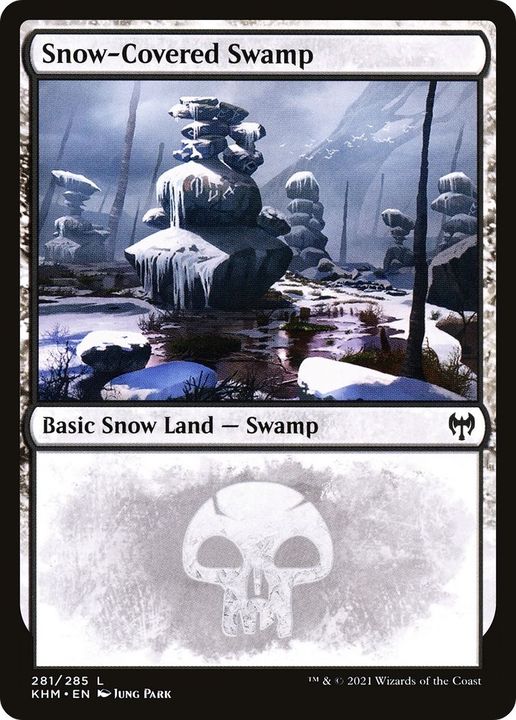 Snow-Covered Swamp in the group Magic the Gathering / Types / Land / Swamp at Proxyprinters.com (53049)