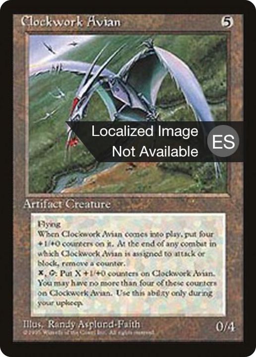 Clockwork Avian in the group Magic the Gathering / Types / Colors / Colorless at Proxyprinters.com (53074)