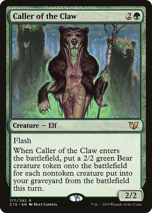 Caller of the Claw in the group Magic the Gathering / Types / Creatures / Elf at Proxyprinters.com (53077)