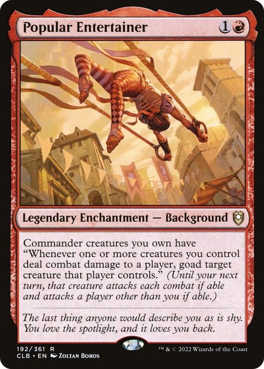 Popular Entertainer in the group Magic the Gathering / Sets / Commander Legends: Battle for Baldur's Gate at Proxyprinters.com (53090)