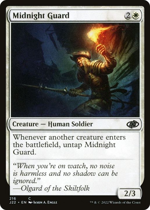 Midnight Guard in the group Magic the Gathering / Sets / Jumpstart 2022 at Proxyprinters.com (53096)