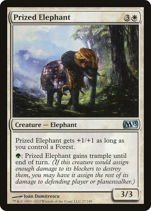 Prized Elephant in the group Magic the Gathering / Types / Colors / White at Proxyprinters.com (531)