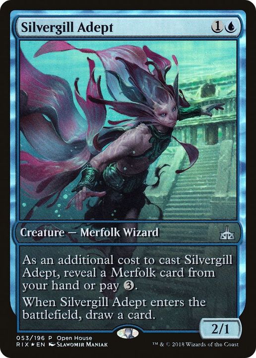 Silvergill Adept in the group Magic the Gathering / Sets / RNA Guild Kit Tokens at Proxyprinters.com (53104)