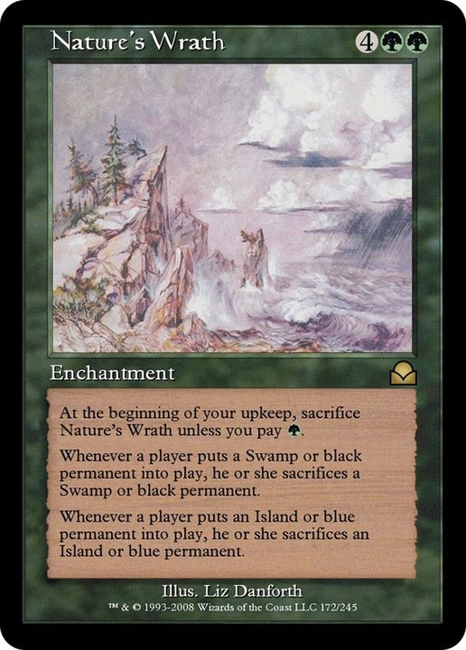 Nature's Wrath in the group Magic the Gathering / Types / Enchantment / Enchantment at Proxyprinters.com (53129)