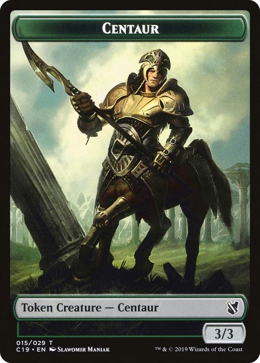 Centaur in the group Magic the Gathering / Types / Colors / Green at Proxyprinters.com (53130)