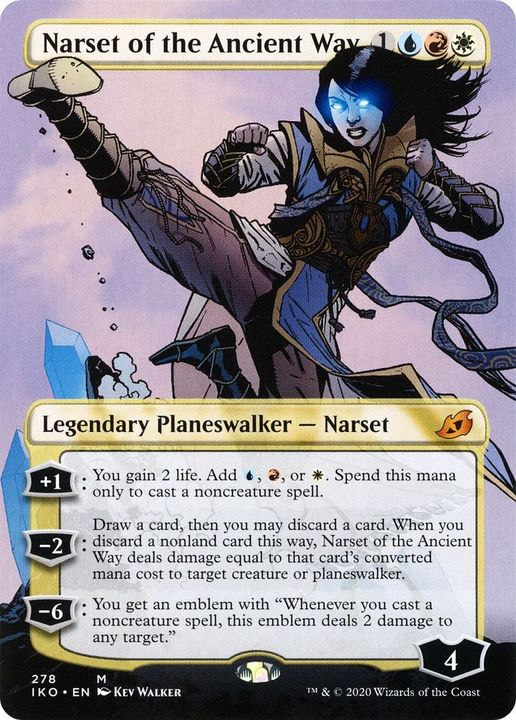 Narset of the Ancient Way in the group Magic the Gathering / Types / Colors / Multicolors / R, U, W at Proxyprinters.com (53143)