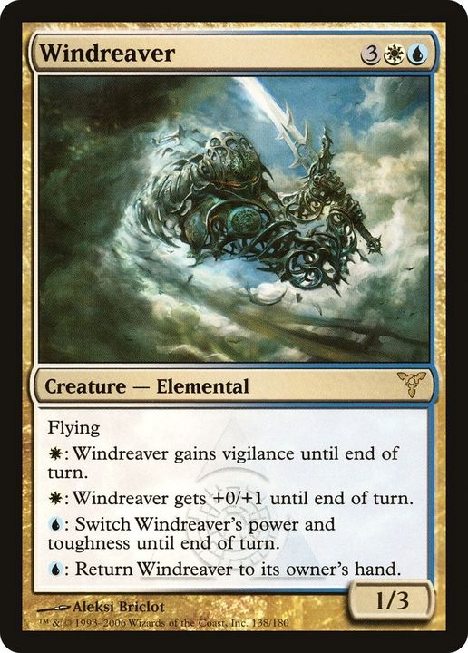 Windreaver in the group Magic the Gathering / Types / Colors / Multicolors / U, W at Proxyprinters.com (53145)