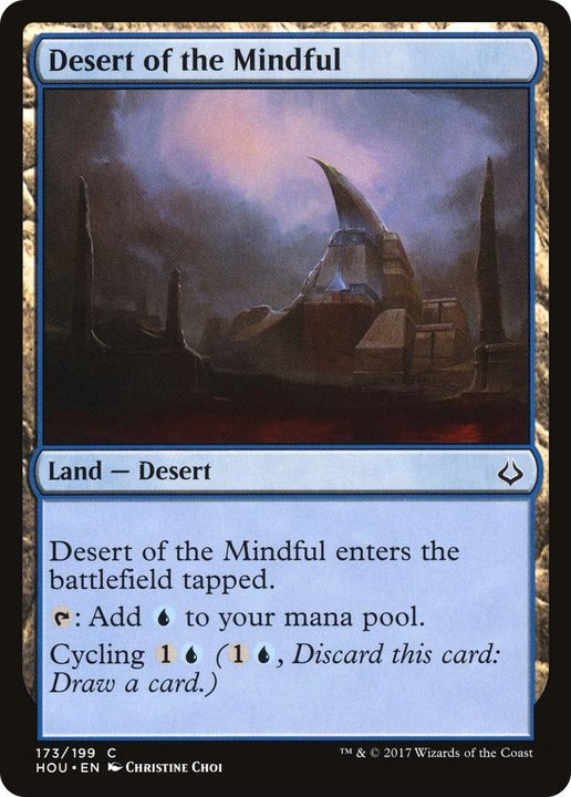 Desert of the Mindful in the group Magic the Gathering / Sets / Hour of Devastation at Proxyprinters.com (53157)