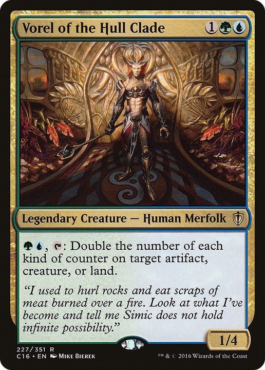 Vorel of the Hull Clade in the group Magic the Gathering / Types / Colors / Multicolors / G, U at Proxyprinters.com (53158)