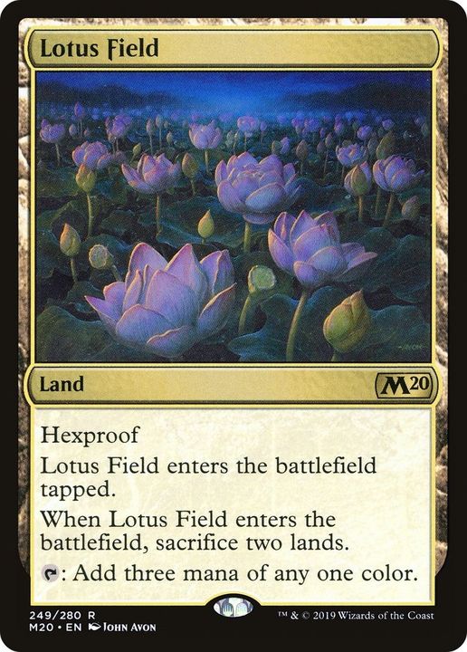 Lotus Field in the group Magic the Gathering / Sets / Core Set 2020 at Proxyprinters.com (5318)