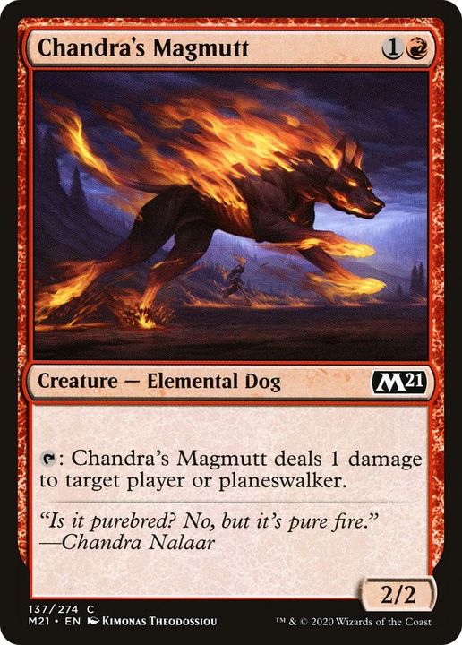 Chandra's Magmutt in the group Magic the Gathering / Types / Colors / Red at Proxyprinters.com (53194)