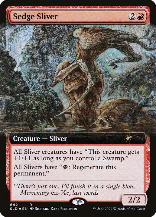 Sedge Sliver in the group Magic the Gathering / Types / Colors / Red at Proxyprinters.com (53209)