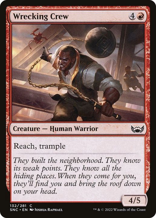 Wrecking Crew in the group Magic the Gathering / Types / Creatures / Warrior at Proxyprinters.com (53402)