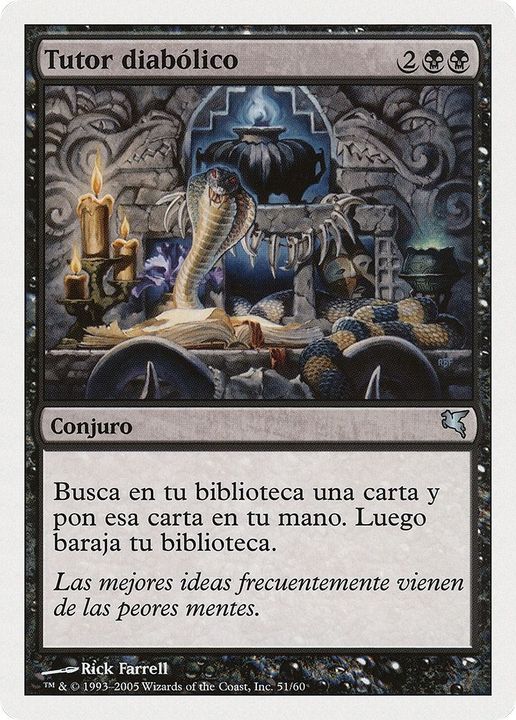 Diabolic Tutor in the group Magic the Gathering / Types / Colors / Black at Proxyprinters.com (53405)