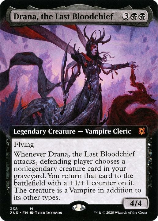 Drana, the Last Bloodchief in the group Magic the Gathering / Sets / Zendikar Rising at Proxyprinters.com (53413)