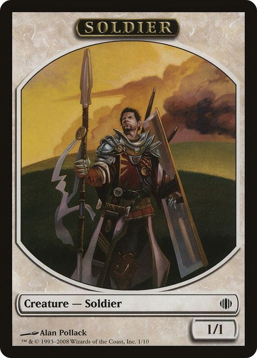 Soldier in the group Magic the Gathering / Sets / Shards of Alara Tokens at Proxyprinters.com (53416)