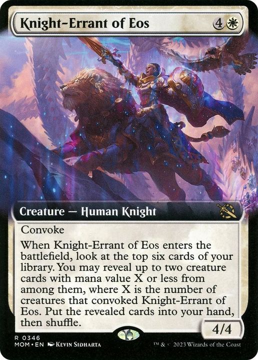 Knight-Errant of Eos in the group Magic the Gathering / Sets / March of the Machine Jumpstart Front Cards at Proxyprinters.com (5342)