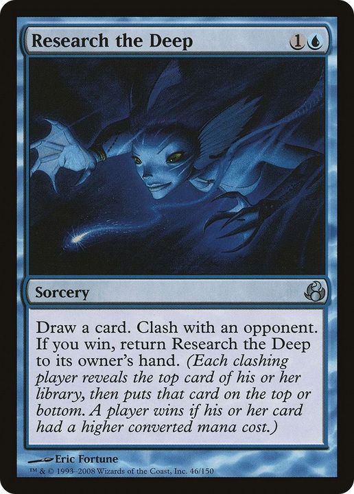 Research the Deep in the group Magic the Gathering / Types / Colors / Blue at Proxyprinters.com (53424)