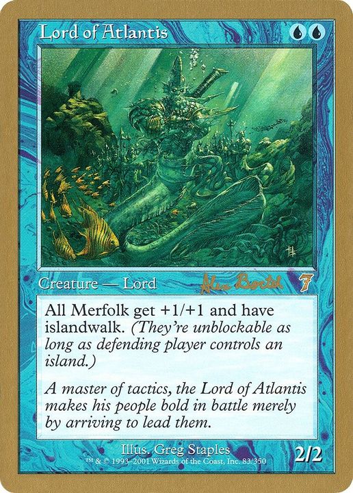 Lord of Atlantis in the group Magic the Gathering / Types / Colors / Blue at Proxyprinters.com (53447)