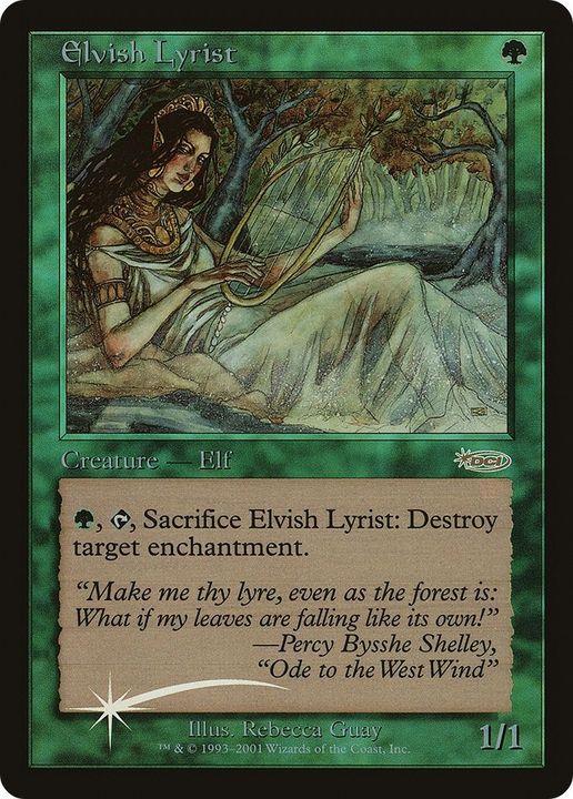 Elvish Lyrist in the group Magic the Gathering / Types / Creatures / Elf at Proxyprinters.com (53452)