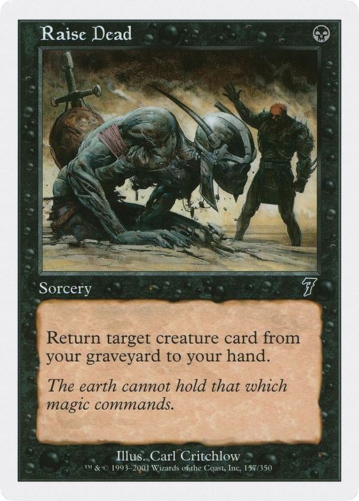 Raise Dead in the group Magic the Gathering / Types / Colors / Black at Proxyprinters.com (53456)