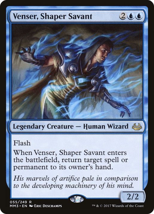 Venser, Shaper Savant in the group Magic the Gathering / Types / Creatures / Wizard at Proxyprinters.com (53461)