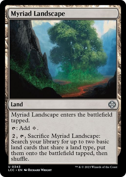 Myriad Landscape in the group Magic the Gathering / Types / Colors / Colorless at Proxyprinters.com (53465)