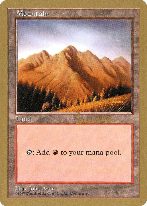 Mountain in the group Magic the Gathering / Sets / World Championship Decks 1997 at Proxyprinters.com (53469)