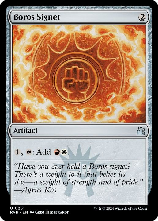 Boros Signet in the group Advanced search at Proxyprinters.com (53510)