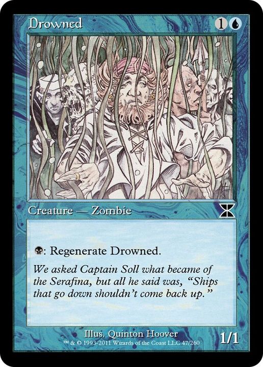 Drowned in the group Magic the Gathering / Types / Creatures / Zombie at Proxyprinters.com (53532)