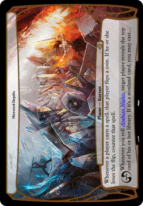 Mirrored Depths in the group Magic the Gathering / Sets / Magic Origins Clash Pack at Proxyprinters.com (5354)