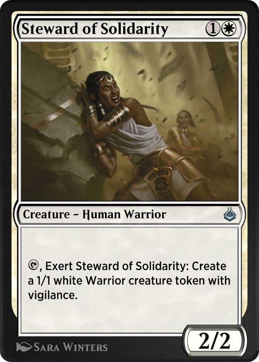 Steward of Solidarity in the group Magic the Gathering / Sets / Amonkhet Remastered at Proxyprinters.com (53560)