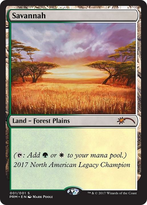 Savannah in the group Magic the Gathering / Types / Land / Forest at Proxyprinters.com (53607)