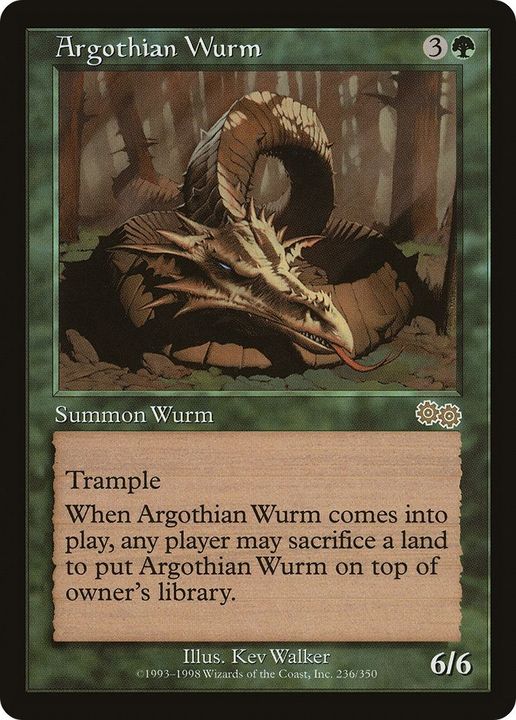 Argothian Wurm in the group Singles at Proxyprinters.com (53635)