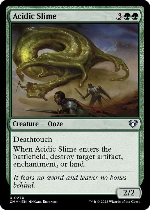 Acidic Slime in the group Magic the Gathering / Types / Colors / Green at Proxyprinters.com (53641)