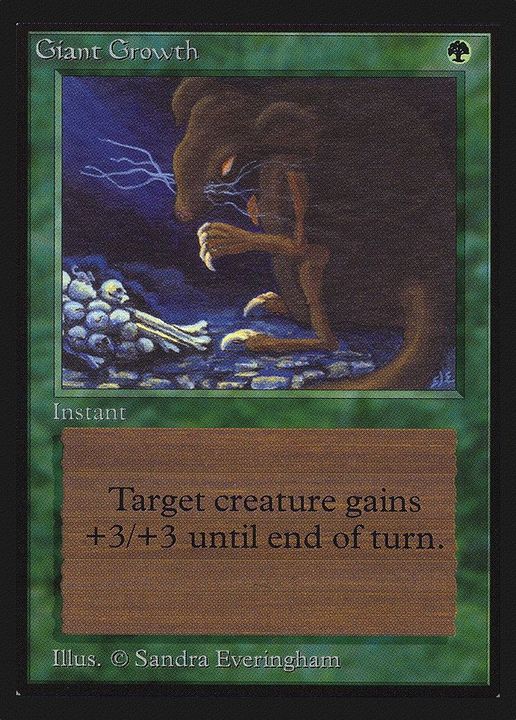 Giant Growth in the group Magic the Gathering / Types / Colors / Green at Proxyprinters.com (53667)