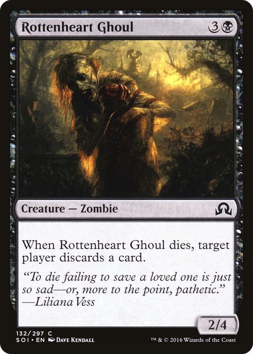 Rottenheart Ghoul in the group Magic the Gathering / Types / Creatures / Zombie at Proxyprinters.com (53668)