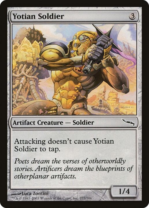 Yotian Soldier in the group Magic the Gathering / Types / Colors / Colorless at Proxyprinters.com (53718)