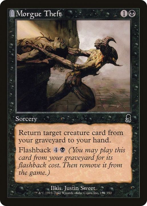 Morgue Theft in the group Magic the Gathering / Types / Colors / Black at Proxyprinters.com (53728)