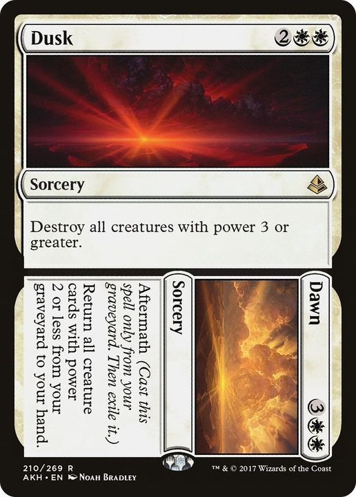 Dusk // Dawn in the group Magic the Gathering / Types / Colors / White at Proxyprinters.com (53741)