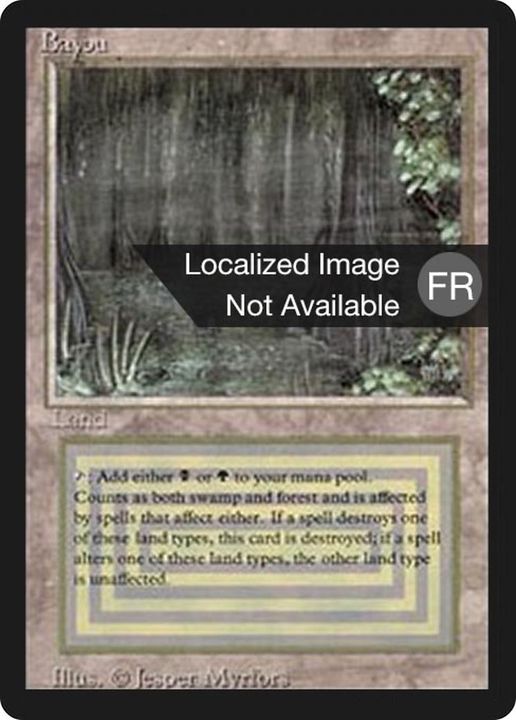 Bayou in the group Magic the Gathering / Types / Land / Forest at Proxyprinters.com (53750)