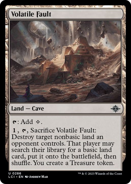 Volatile Fault in the group Magic the Gathering / Types / Colors / Colorless at Proxyprinters.com (53758)