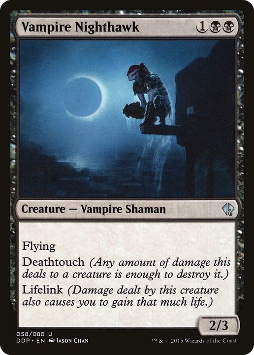 Vampire Nighthawk in the group Magic the Gathering / Types / Colors / Black at Proxyprinters.com (53777)