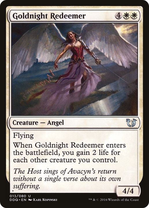 Goldnight Redeemer in the group Magic the Gathering / Types / Colors / White at Proxyprinters.com (53785)