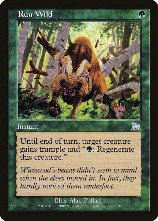 Run Wild in the group Magic the Gathering / Types / Colors / Green at Proxyprinters.com (53790)