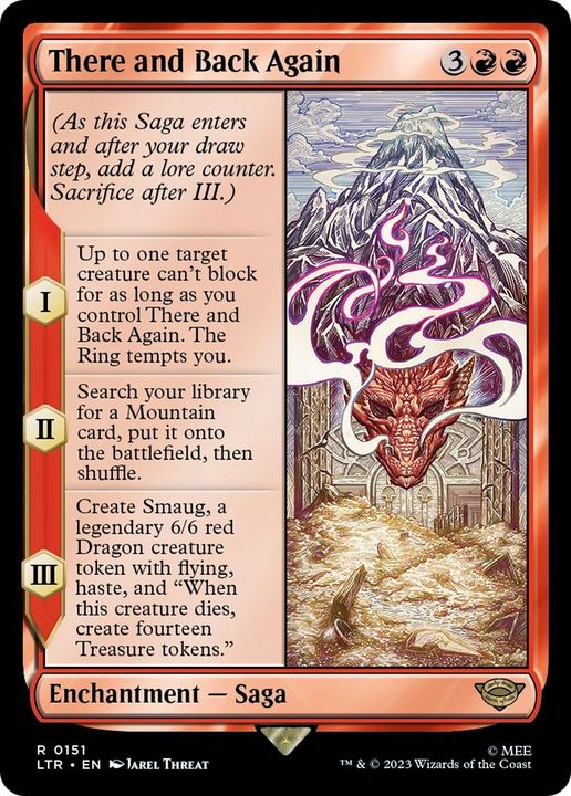 There and Back Again in the group Magic the Gathering / Types / Colors / Red at Proxyprinters.com (53792)