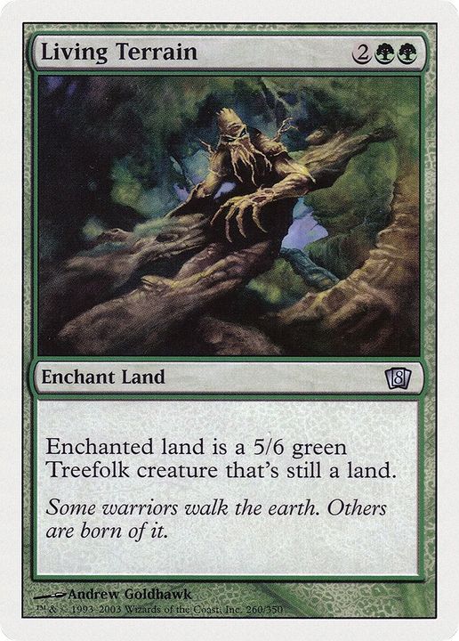 Living Terrain in the group Magic the Gathering / Types / Colors / Green at Proxyprinters.com (53802)