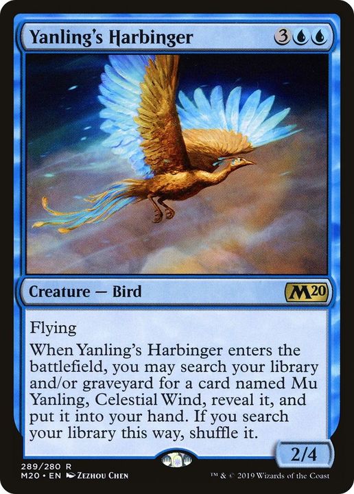 Yanling's Harbinger in the group Magic the Gathering / Types / Colors / Blue at Proxyprinters.com (53816)