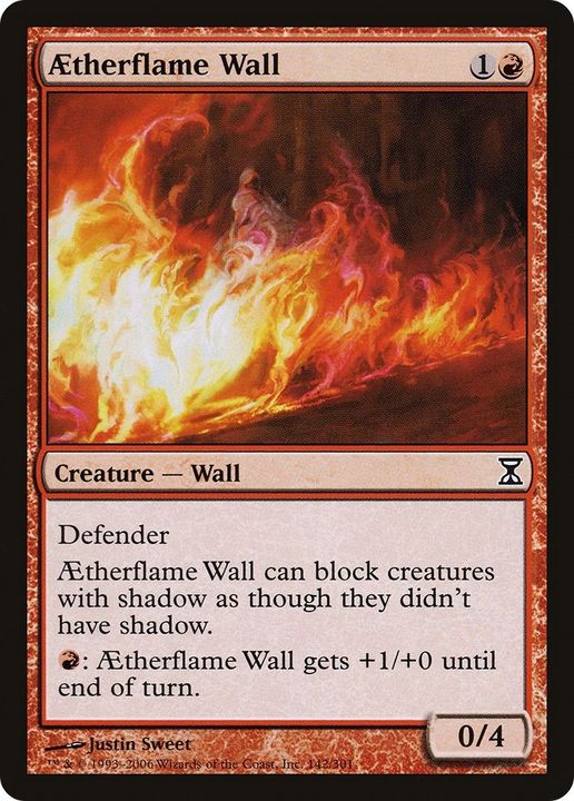 Aetherflame Wall in the group Magic the Gathering / Sets / Time Spiral at Proxyprinters.com (53825)